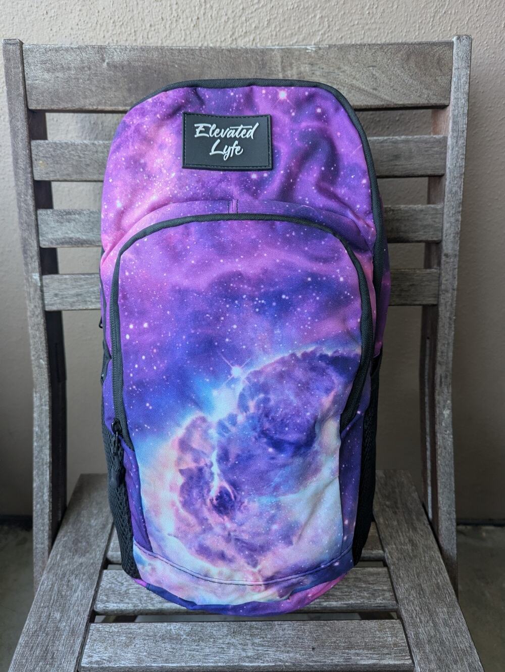 💜NWOT Elevated Lyfe Space Cadet Galaxy 2L Hydration Backpack